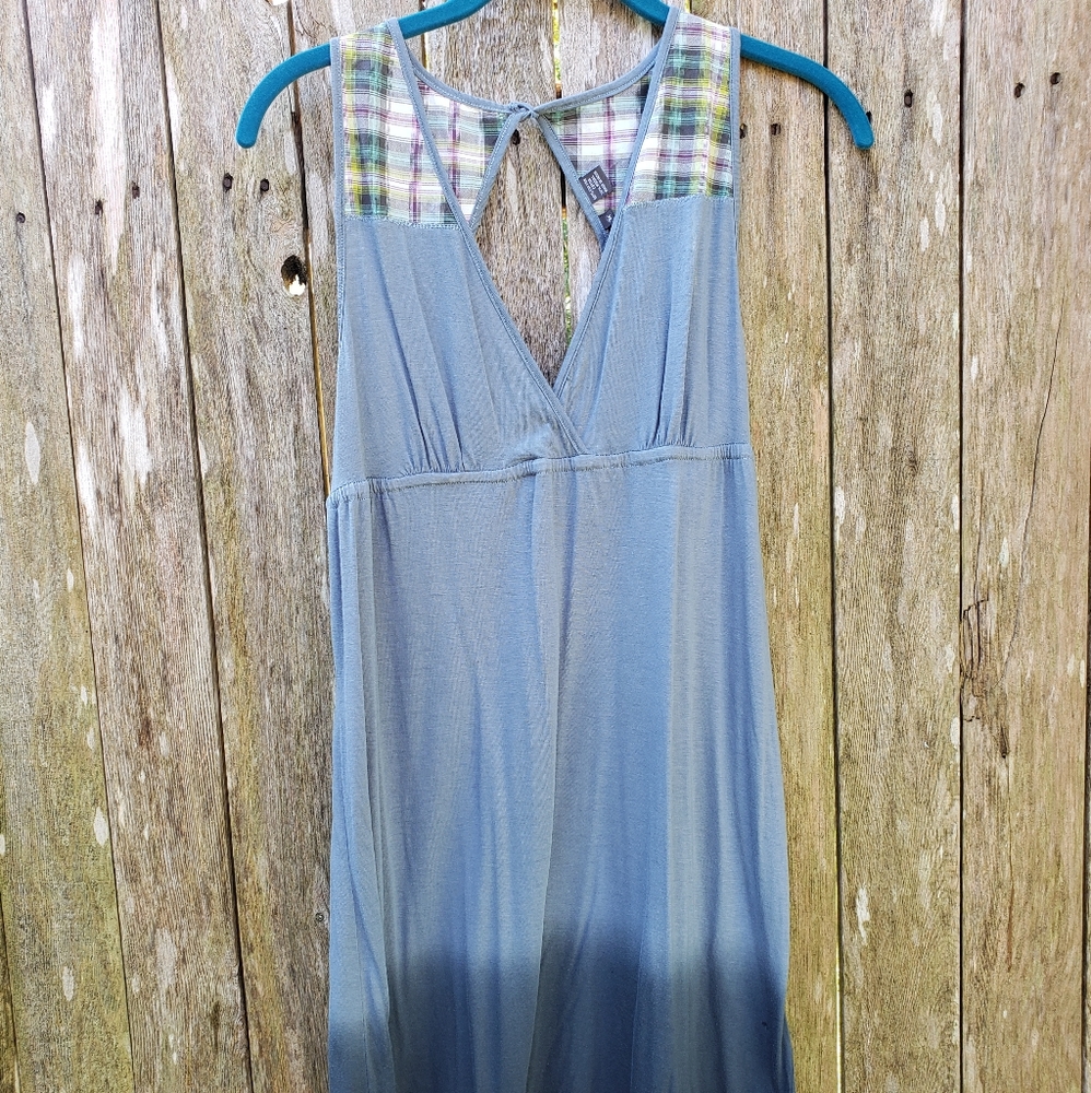 Southern Thread Ombre and Plaid Dress Size Medium